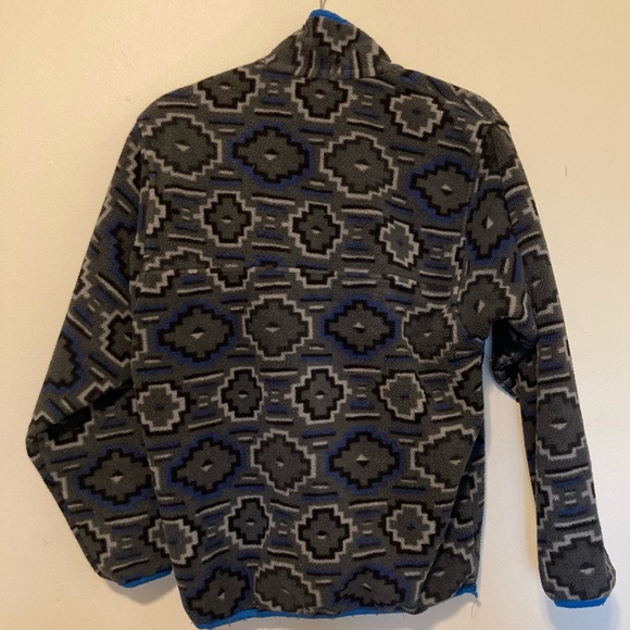 Patagonia Synchilla Snap T Fleece Pullover (Men's X-Small) Green - Picture 2 of 8